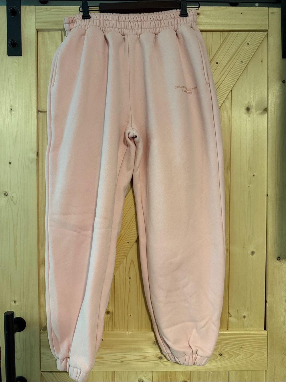Comfrt pastel pink sweatpants